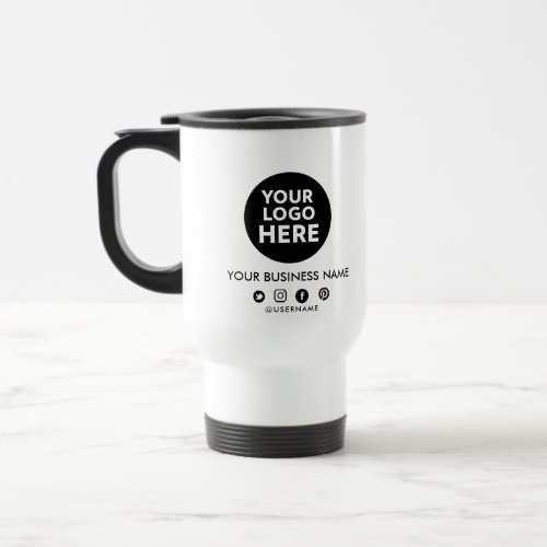 Personalized Business Promotional Logo Travel Mug