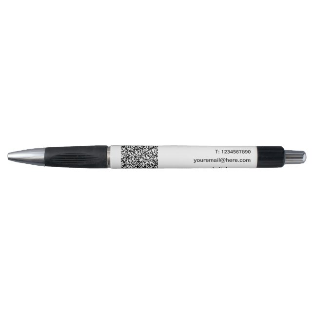 Personalized Business QR code and Text Pen (Front)