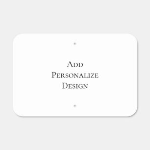 Personalized Business & Reserved Parking Sign