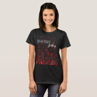 Personalized Business T-Shirt Blood Splatter Vampi