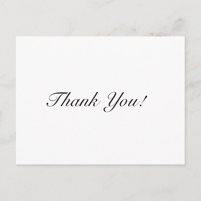 Personalized Business Thank You Cards (Front)