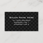 Personalized BusinessCards For Makeup Artists Business Card (Back)
