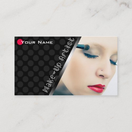 Personalized BusinessCards For Makeup Artists Business Card