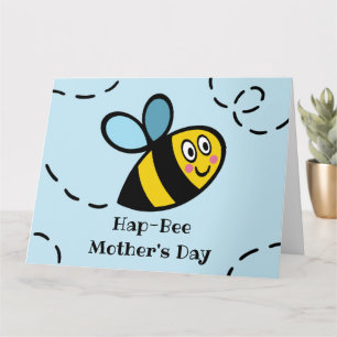 Personalized Busy Bumblebee Mother's Day Card
