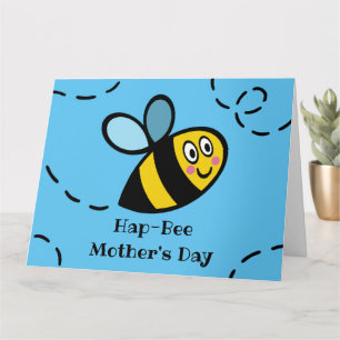 Personalized Busy Bumblebee Mother's Day Card