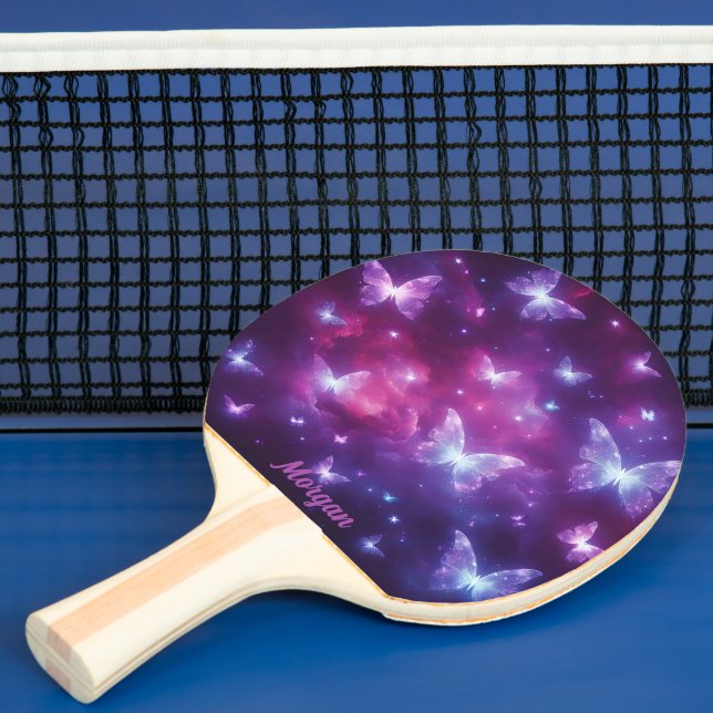 Personalized Butterfly Fantasy Art Ping Pong Paddle (Insitu)