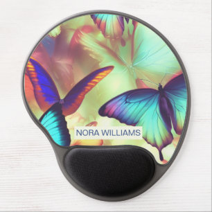 Personalized Butterfly Gel Mouse Pad