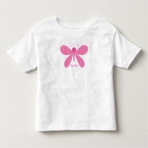 Personalized Butterfly Kids T-Shirt