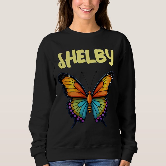 PERSONALIZED BUTTERFLY LADIES T-SHIRTS  (Front)