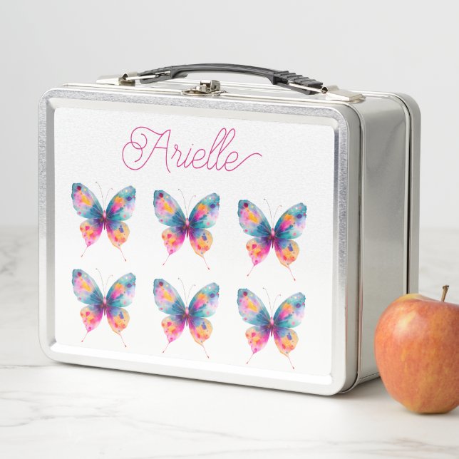 Personalized butterfly lunchbox (In Situ)