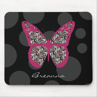 Personalized Butterfly Mousepad