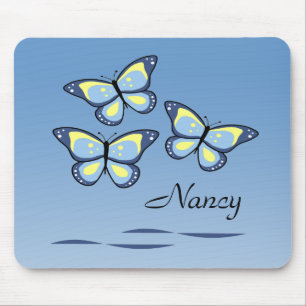 Personalized Butterfly Mousepads