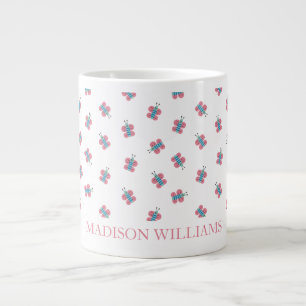 Personalized Butterfly Mug Cute Custom