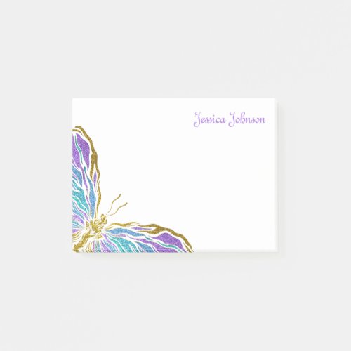 Personalized Butterfly notepad
