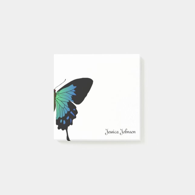 Personalized Butterfly notepad (Front)