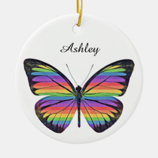 Personalized Butterfly Ornament