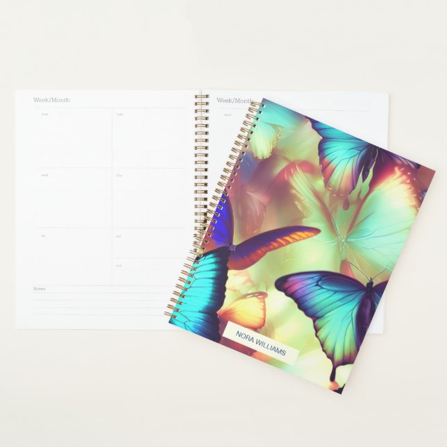 Personalized Butterfly Planner (Display)