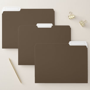 Personalized C Brown File Folder – Office Style