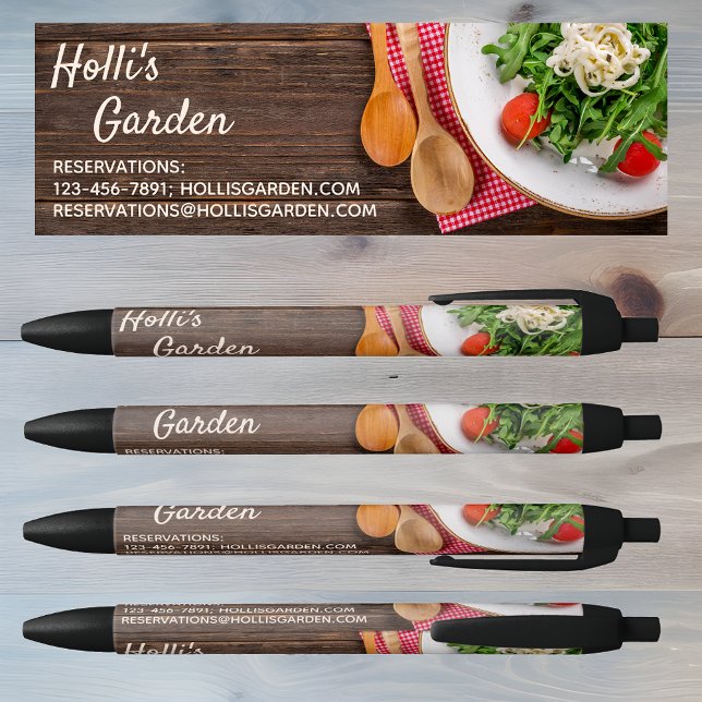 Personalized Cafe Restaurant Marketing Promo Pen (Creator Uploaded)