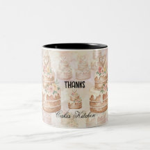 personalized Cake Mug - Custom Name Baker Gift