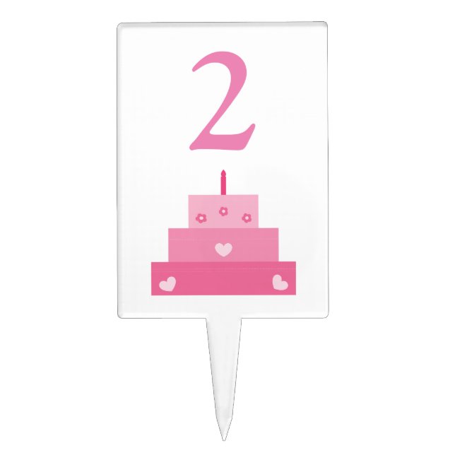 Personalized cake topper (Front)