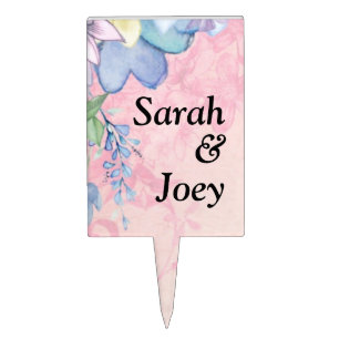Personalized cake topper