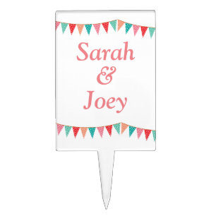 Personalized cake topper