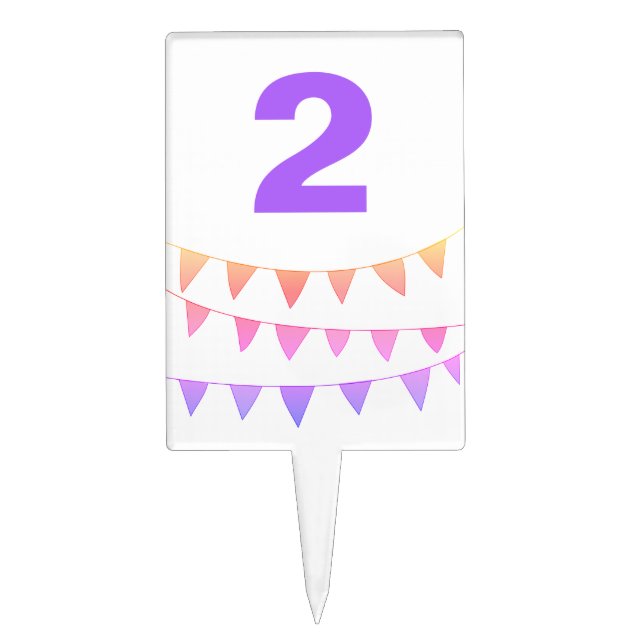Personalized cake topper (Front)