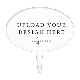 Personalized Cake Topper, Cake Pick