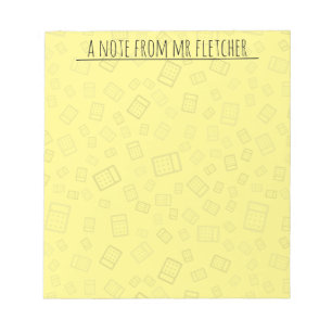 Personalized Calculator Pattern Notes