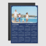 Personalized Calendar 2024 Photo Magnet in Spanish
