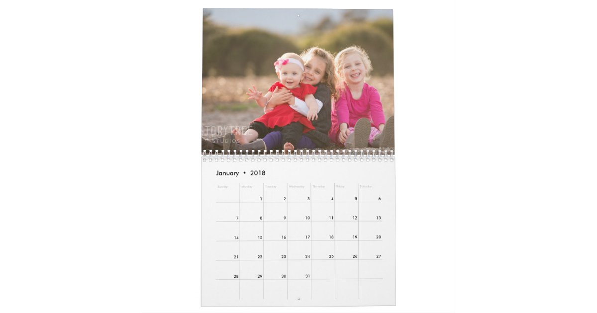 Personalized Calendars Photo Merry Christmas Zazzle