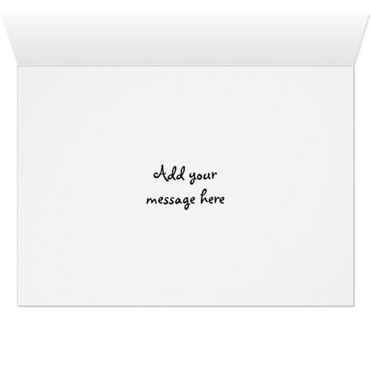 Personalized Calico cat sat in a box Birthday (Inside Horizontal (Bottom))