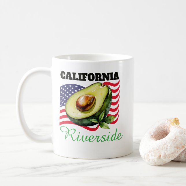 Personalized California Classic Mug (With Donut)