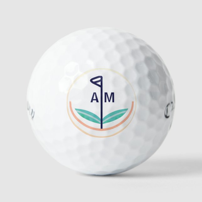 Personalized Callaway Supersoft Golf Balls (Front)