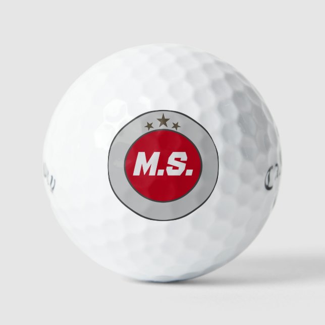 Personalized Callaway Supersoft Golf Balls (Front)