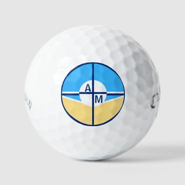 Personalized Callaway Supersoft Golf Balls (Front)
