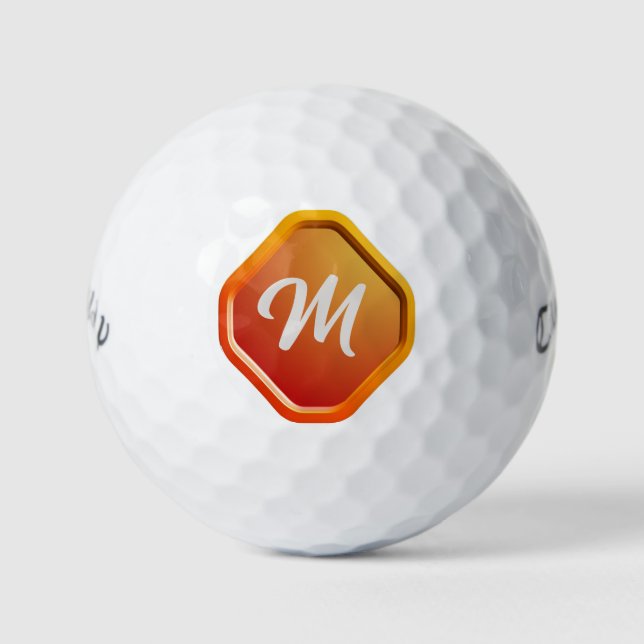 Personalized Callaway Warbird Golf Balls (Front)