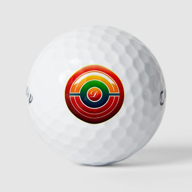 Personalized Callaway Warbird Golf Balls (Front)