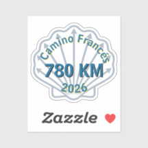 Personalized Camino de Santiago Backpack Patch
