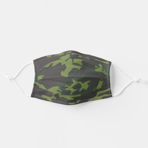 Personalized Camo Pattern Adult Cloth Face Mask