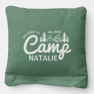 Personalized Camp Bach Bachelorette Party Custom Cornhole Bags