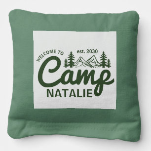 Personalized Camp Bach Bachelorette Party Custom Cornhole Bags