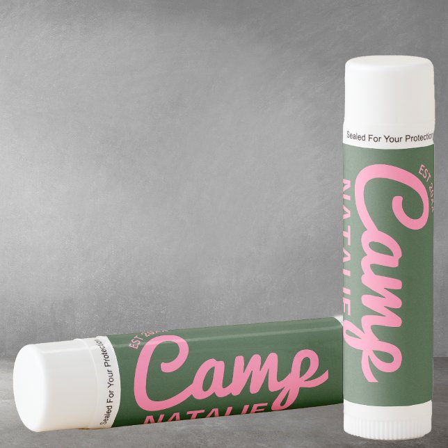 Personalized Camp Bach Bachelorette Party Custom Lip Balm (Creator Uploaded)