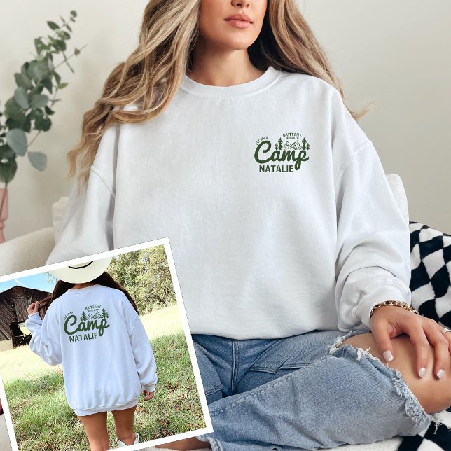 Personalized Camp Bach Bachelorette Party Custom Sweatshirt (Creator Uploaded)