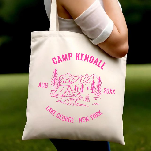 Personalized Camp Bach Bachelorette Party Favors  Tote Bag (Creator Uploaded)