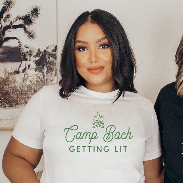 Personalized Camp Bach Bachelorette T-Shirt (Creator Uploaded)