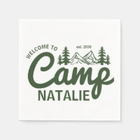 Personalized Camp Bachelorette Party Bridesmaids