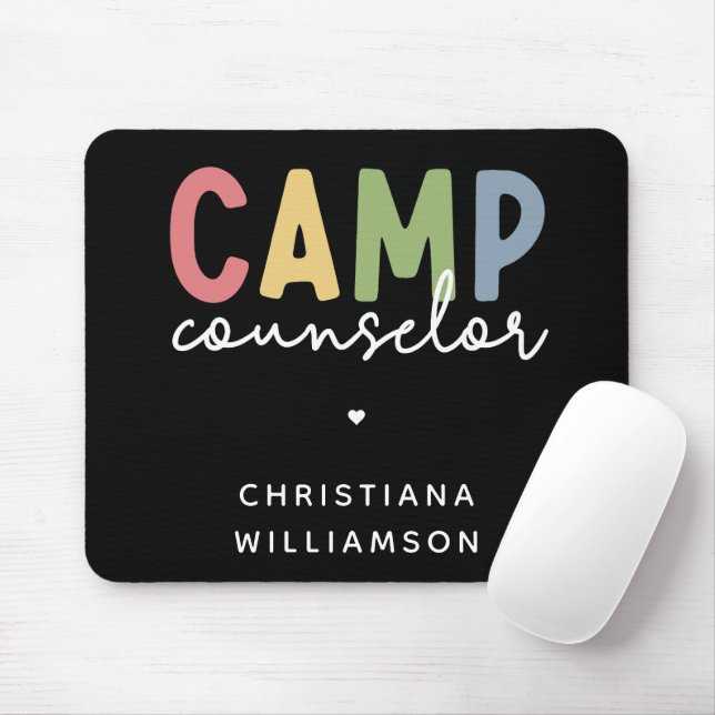 Personalized Camp Counselor Gifts Mouse Pad (With Mouse)