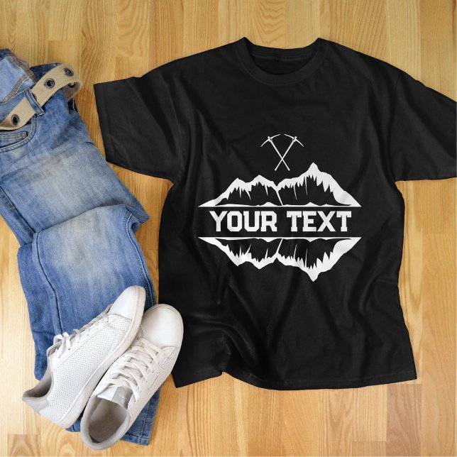 Personalized Camp , Mountains Trip, Hiking lovers  T-Shirt (Creator Uploaded)